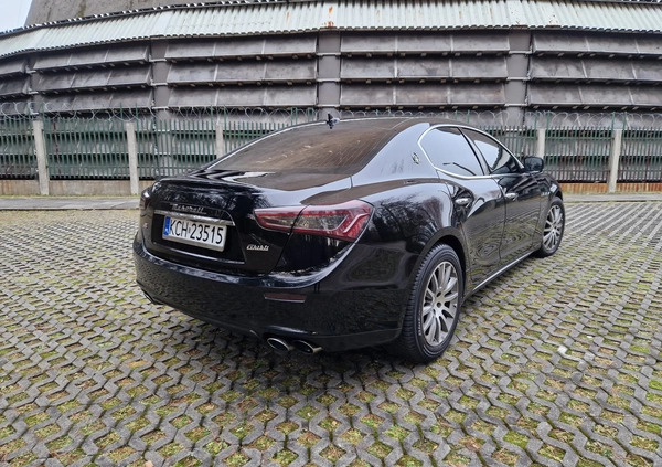 Maserati Ghibli cena 109000 przebieg: 134000, rok produkcji 2014 z Kraków małe 466